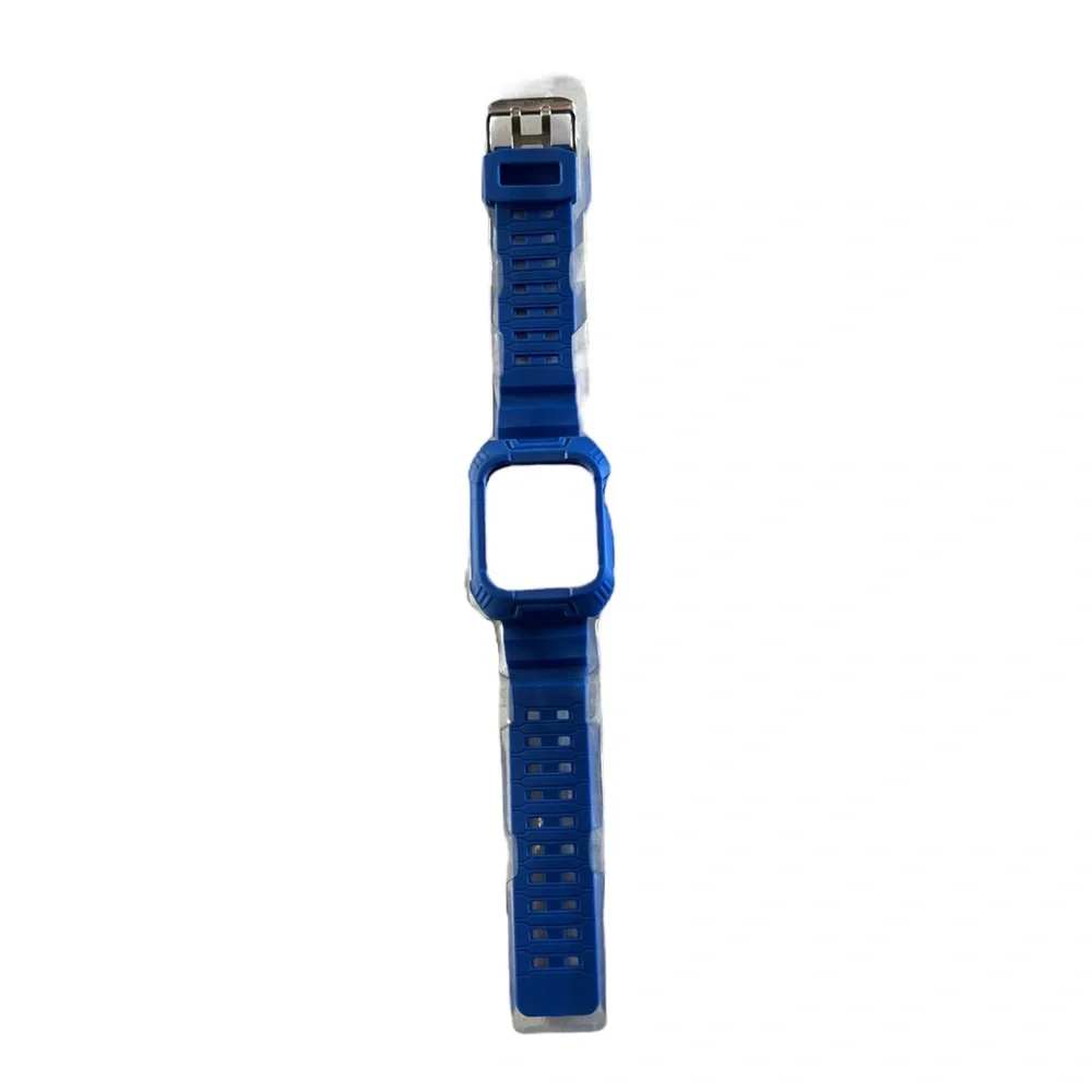 COPY - Blue Apple Watch Band Protective Shockproof 44mm